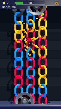 Chain Hole Game Screenshot