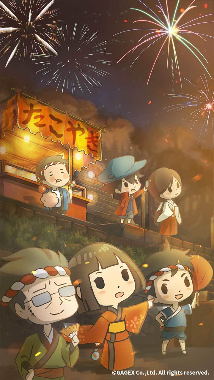 Cuplikan Layar Game 昭和盛夏祭典故事