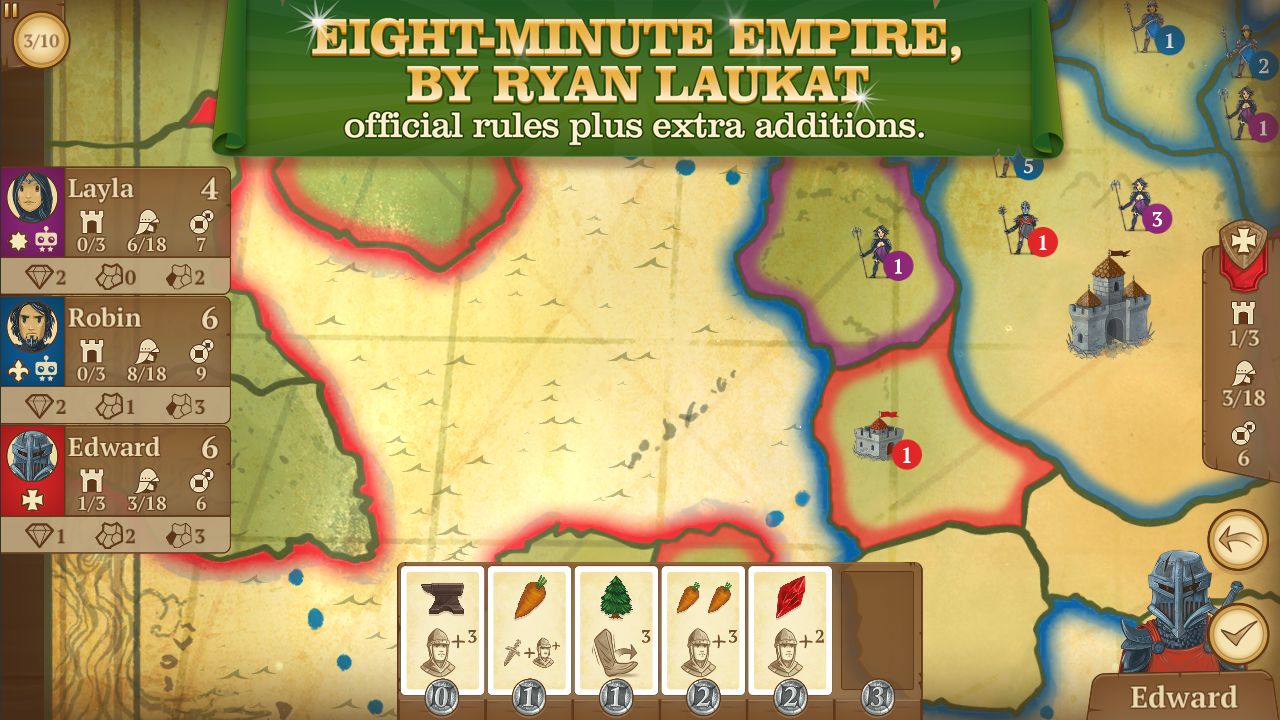 Eight-Minute Empire Game Screenshot