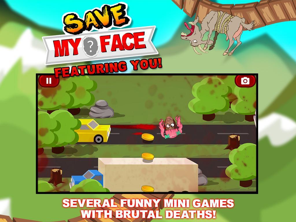 Save My Face - Don't die! Game Screenshot