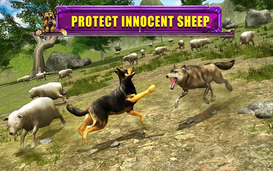 Shepherd Dog Simulator 3D ภาพหน้าจอเกม