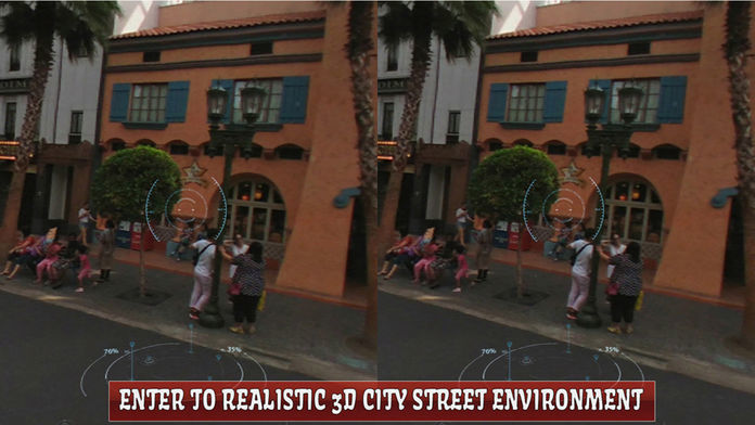Screenshot of VR-Visit 3D City Street View Pro
