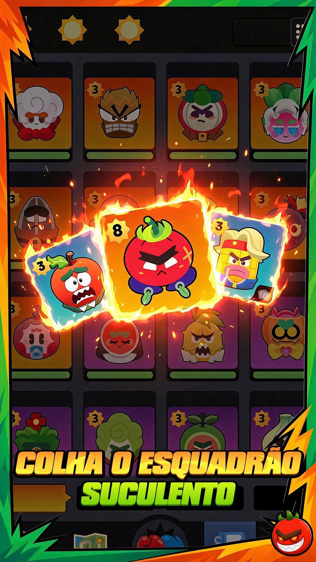Captura de Tela do Jogo Plants on Fire: Attack&Defend