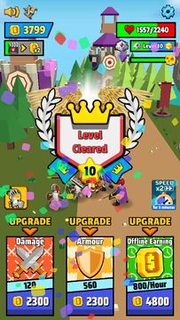 Heroes Legend: Idle Battle War Game Screenshot