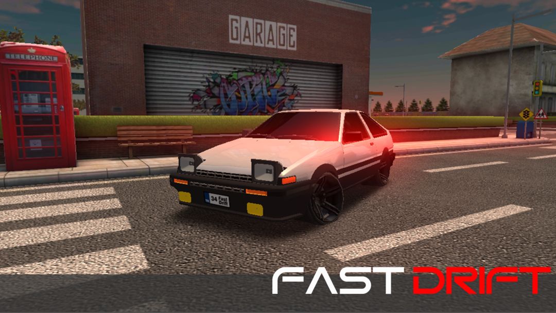 Screenshot of Fast Drift City Racing