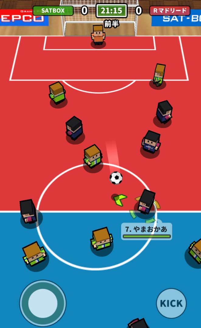 机でサッカー遊戲截圖