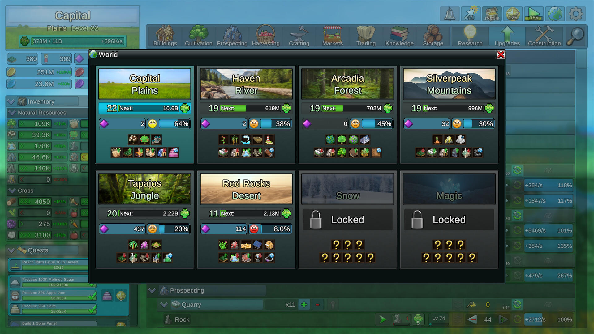 Factory Town Idle screenshot game