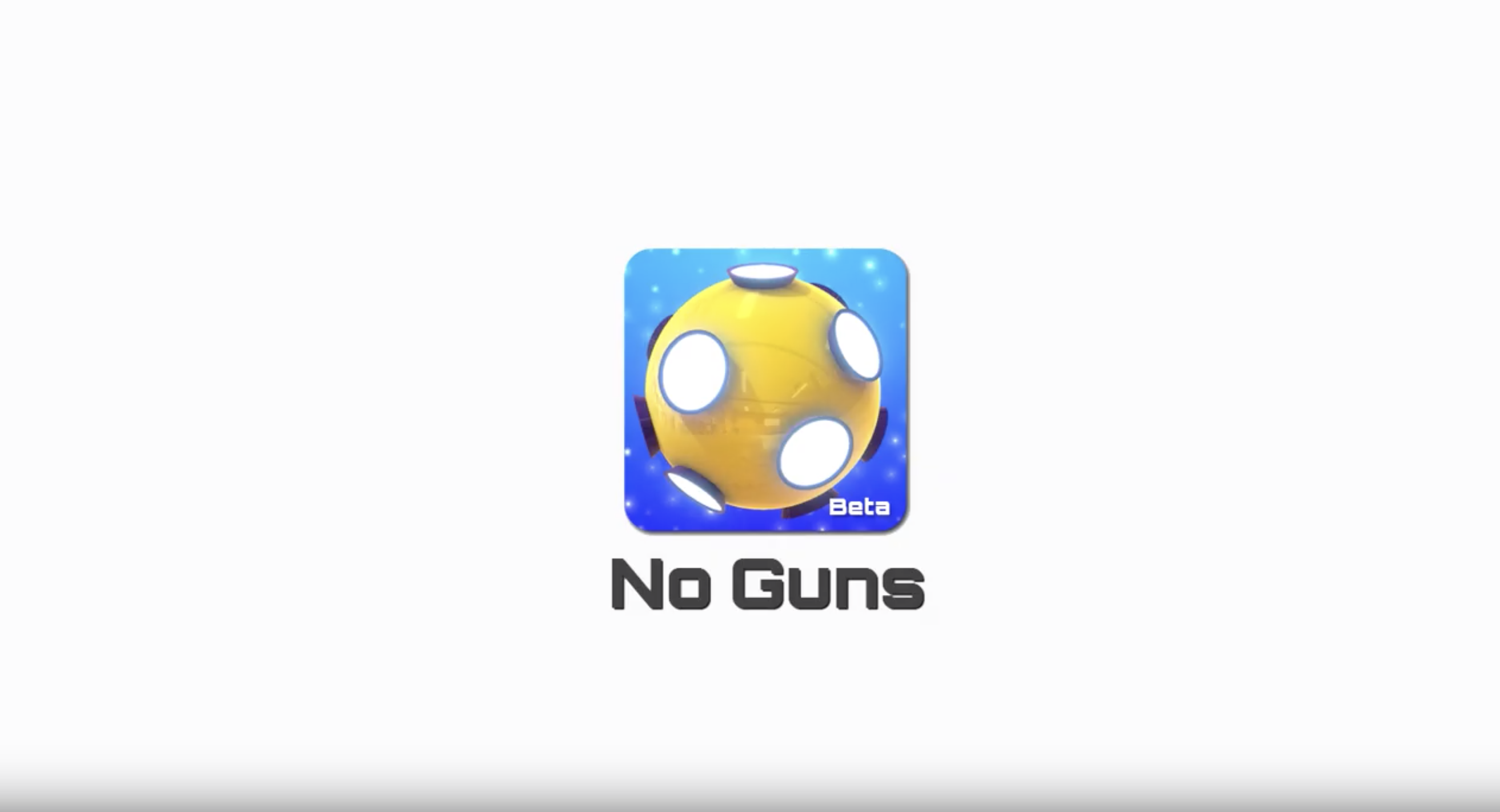 Screenshot of the video of No Guns