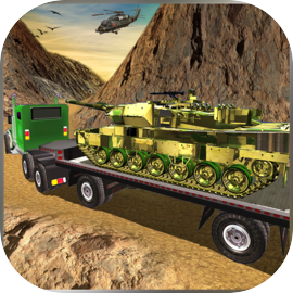 美國軍用貨車模擬器：鐵路遊戲