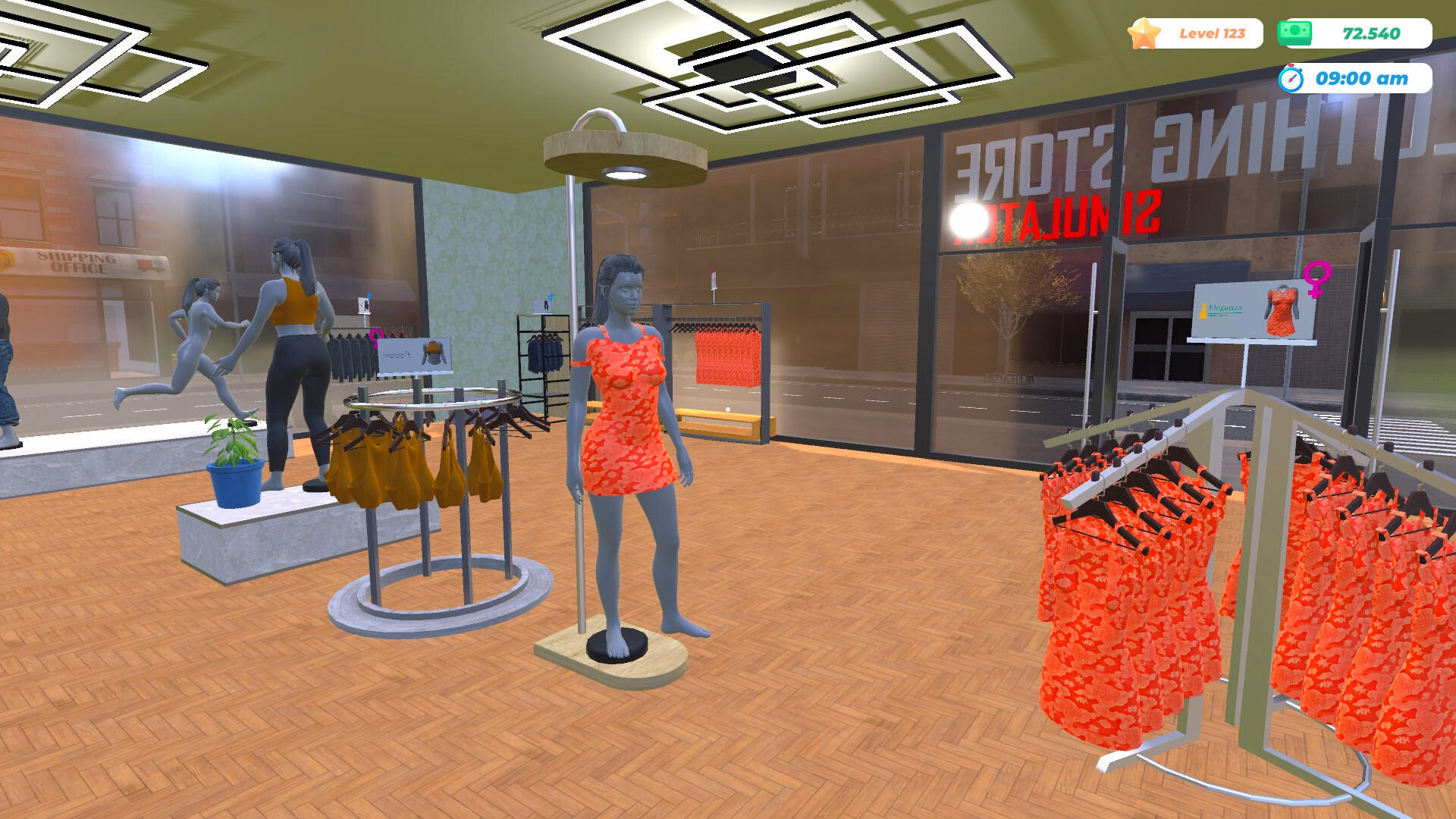 Clothing Store Simulator screenshot game