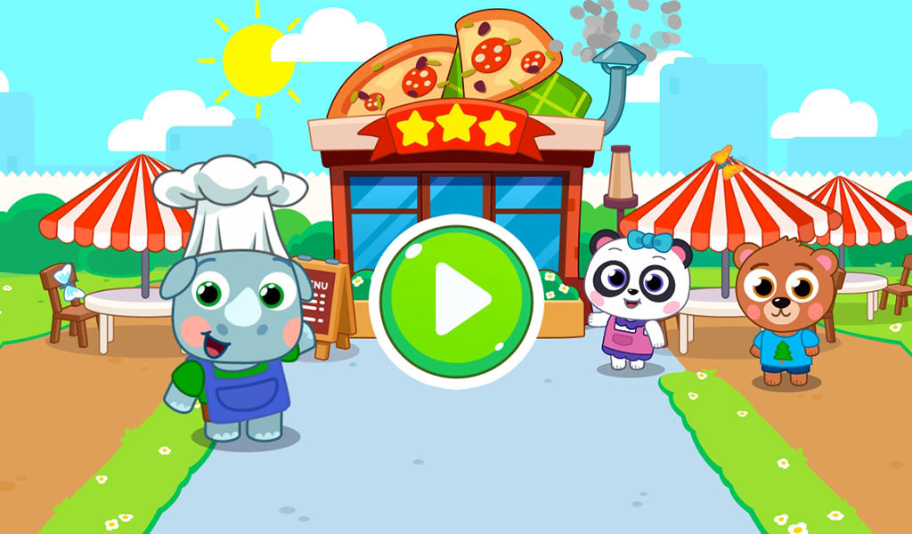 Скриншот игры Pizzeria for kids