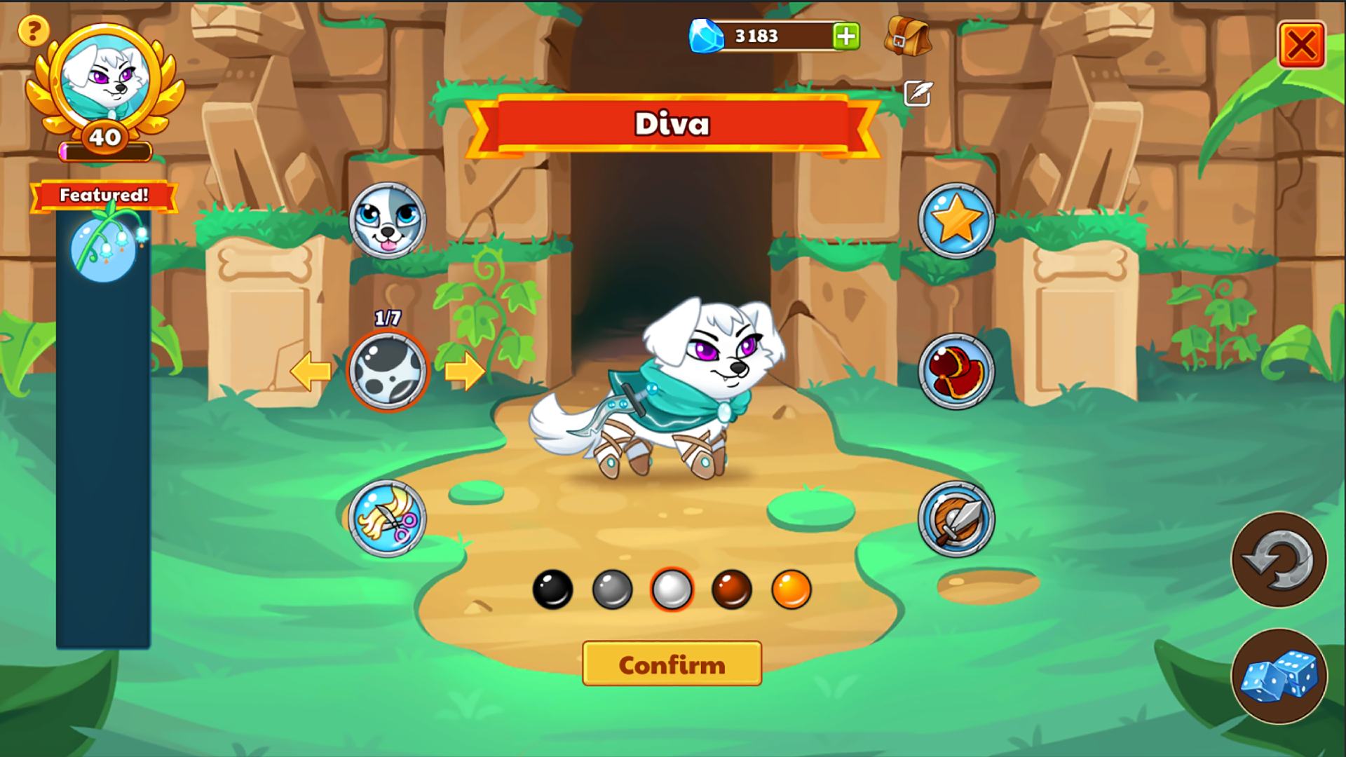 Dungeon Dogs - Idle RPG Game Screenshot