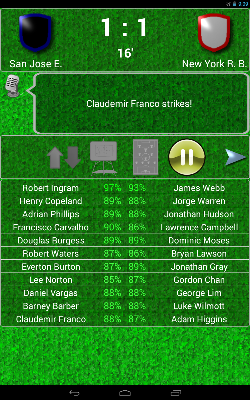 True Football 2 Game Screenshot