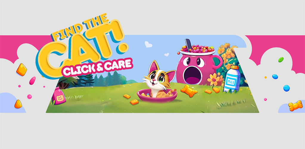 Banner of Find The Cat! Click & Care 