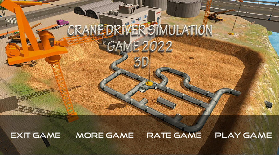 Riding a Crane Simulator ゲームのスクリーンショット