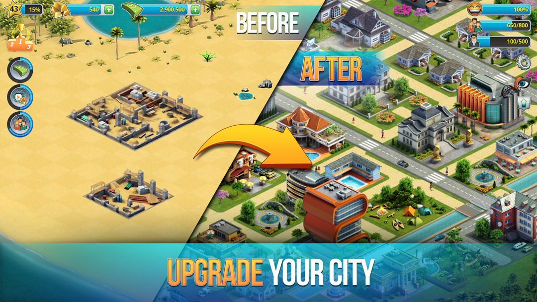 City Island 3 - Building Sim ภาพหน้าจอเกม