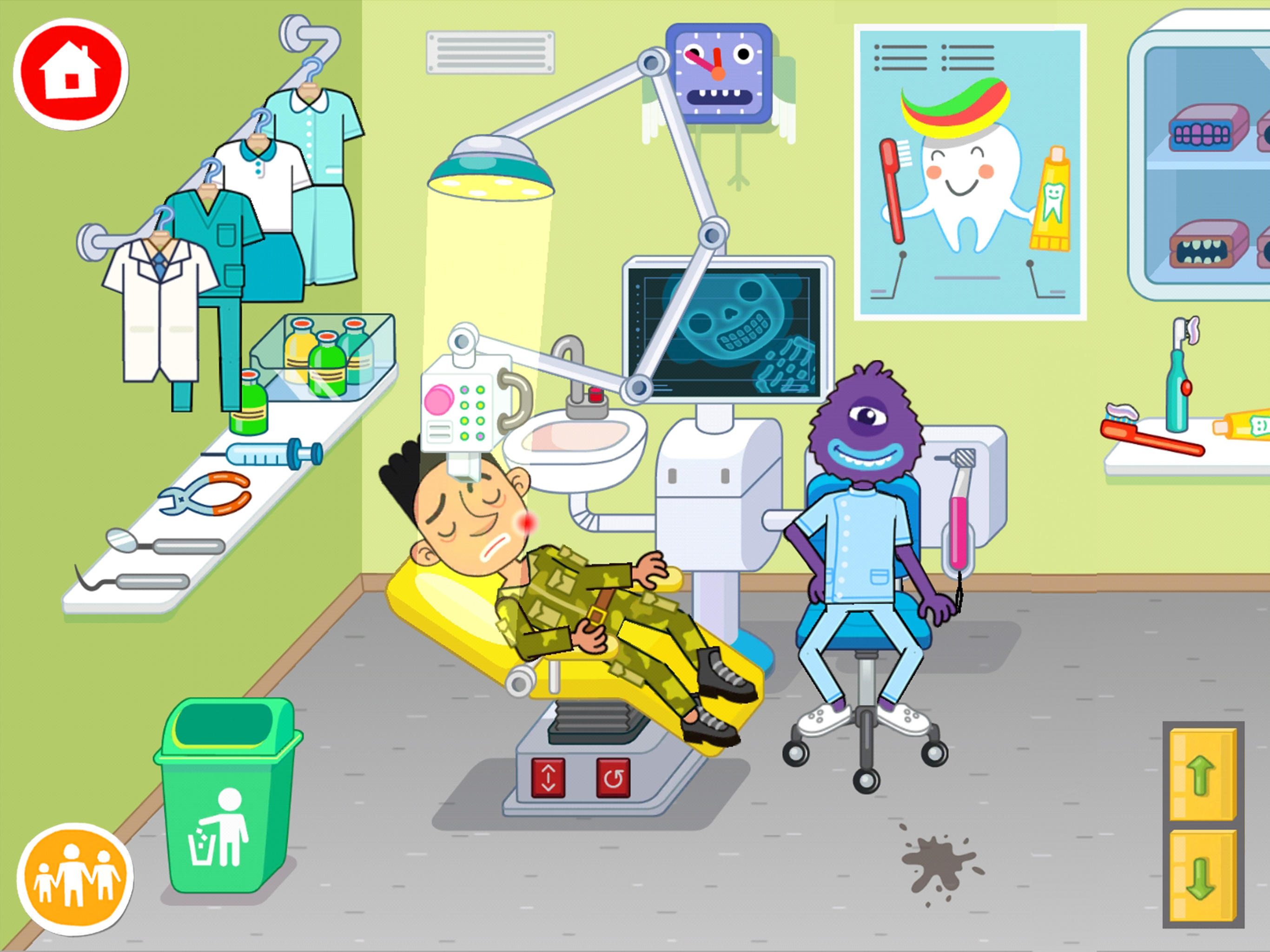 Pepi Hospital: Learn & Care 게임 스크린 샷