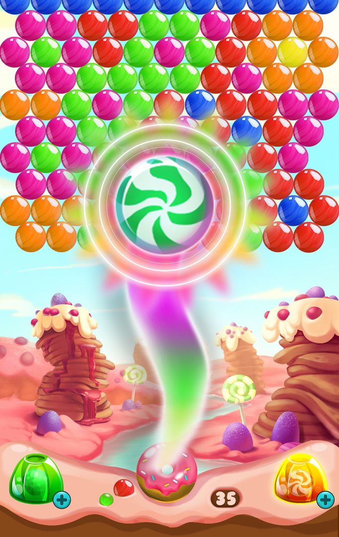 Bubble Donuts Pop screenshot game