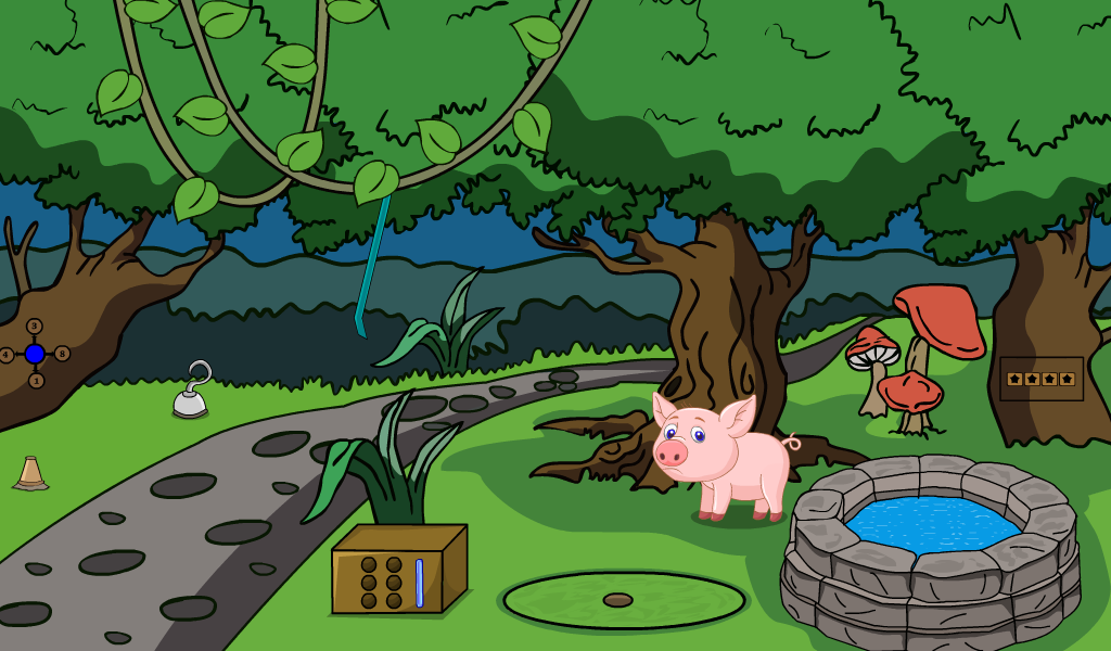 Piggy Rescue Game Screenshot