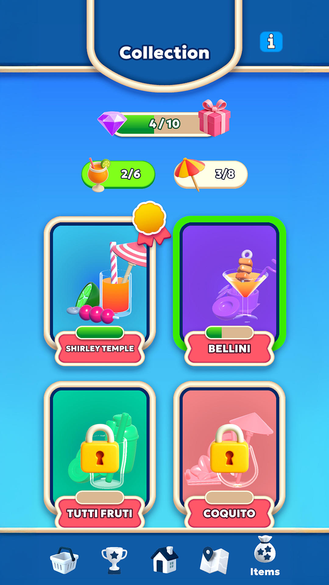 Beverage Sort - Puzzle Game Game Screenshot