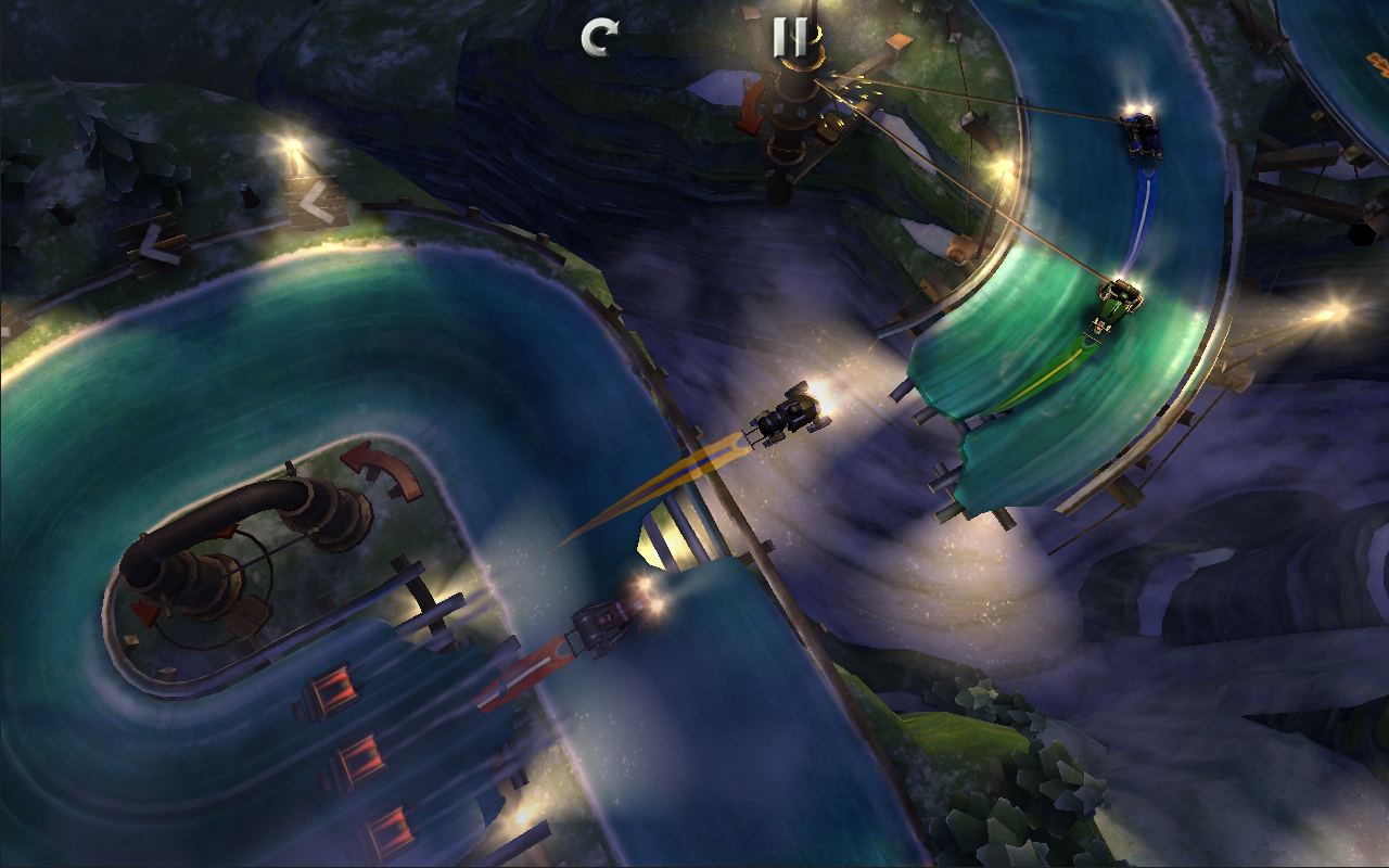 Slingshot Racing Game Screenshot