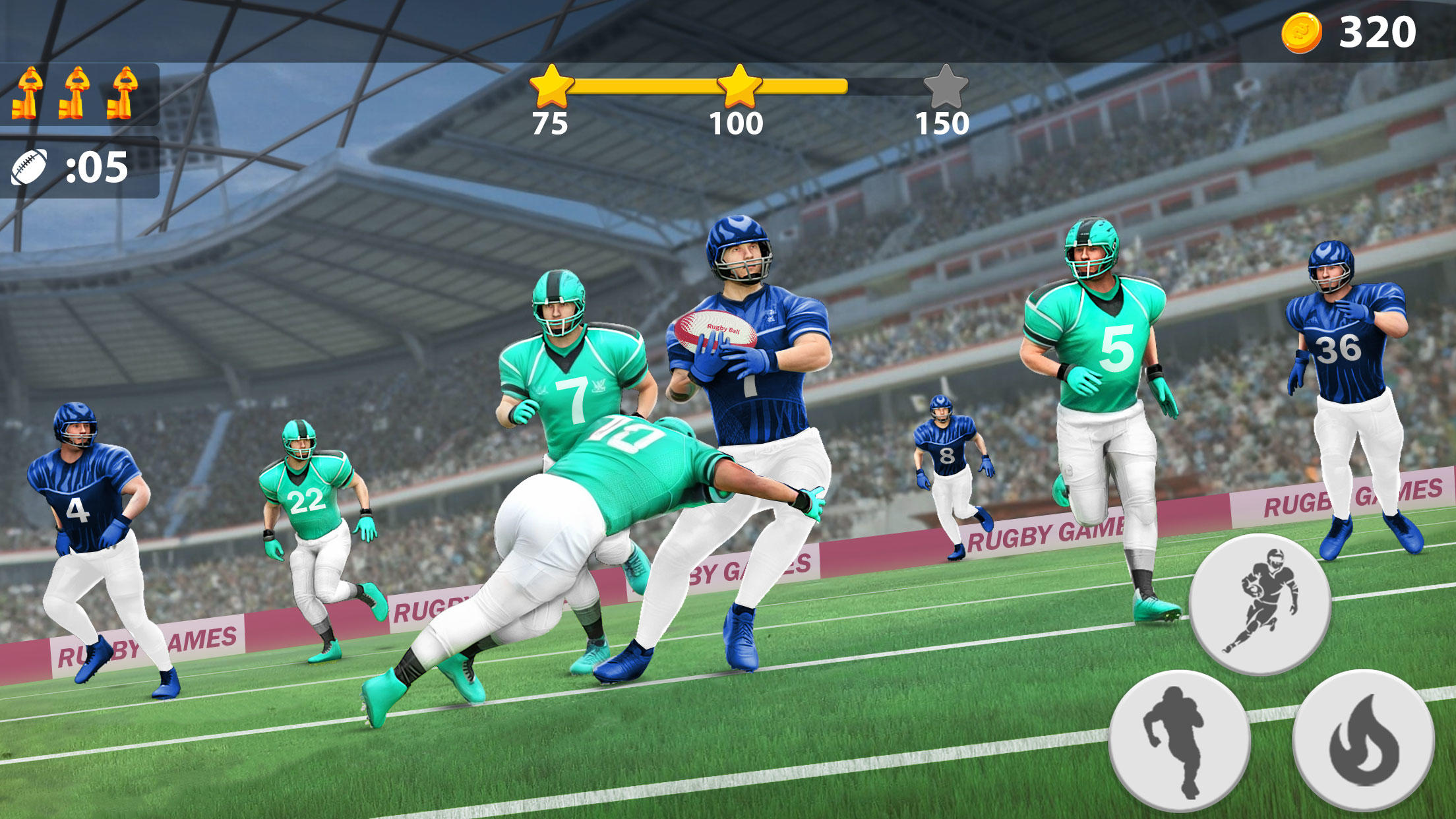 Football Kicks: Rugby Games Game Screenshot