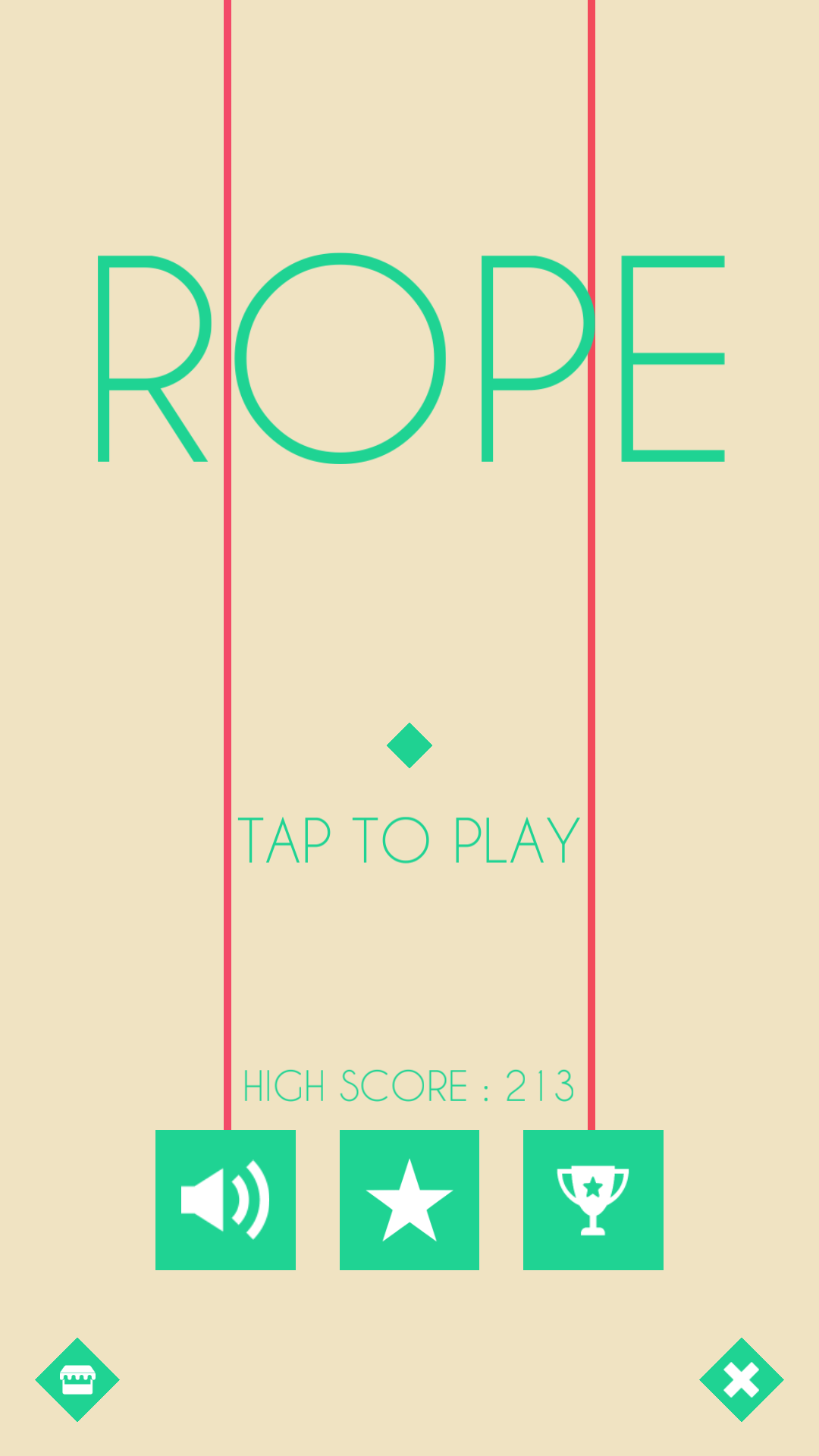 Скриншот игры ROPE