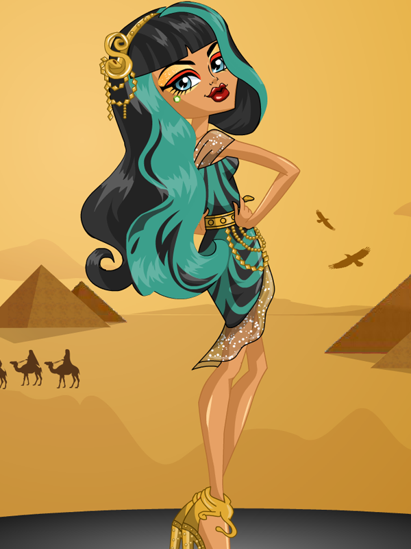 Ghouls Monsters Fashion Dress Up 게임 스크린샷