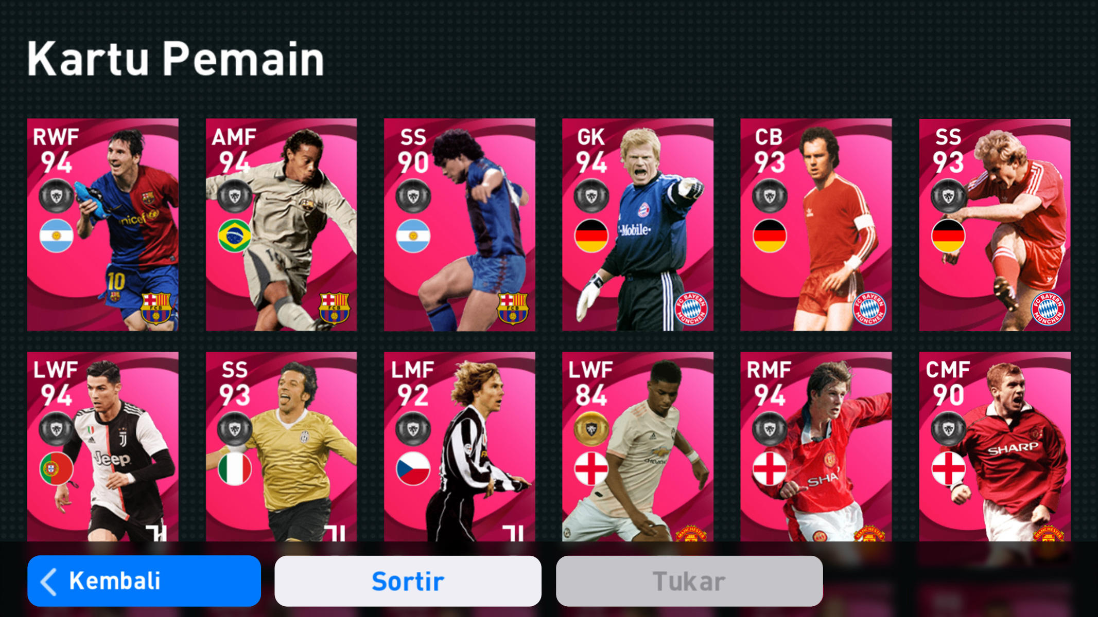 Cuplikan Layar Game eFootball™ 2023