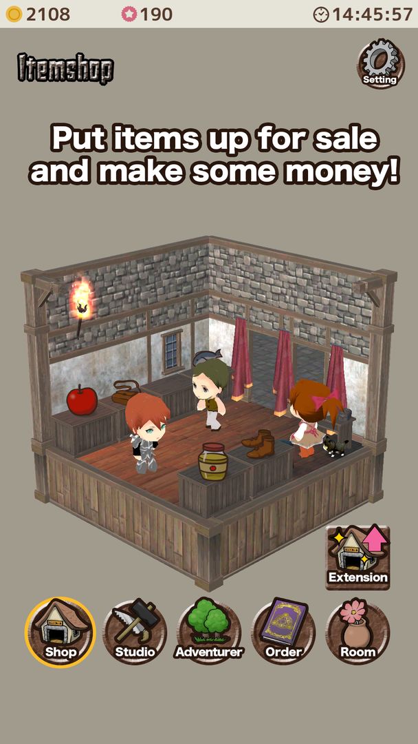 Item shop screenshot game