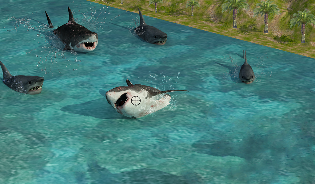 Shark Hunting Deep Dive Game Screenshot
