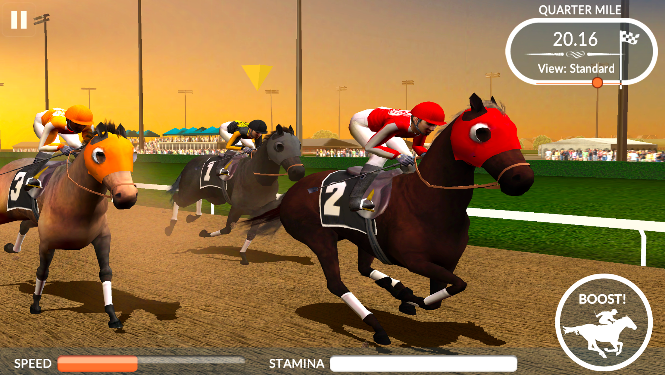 Photo Finish Horse Racing Game Screenshot