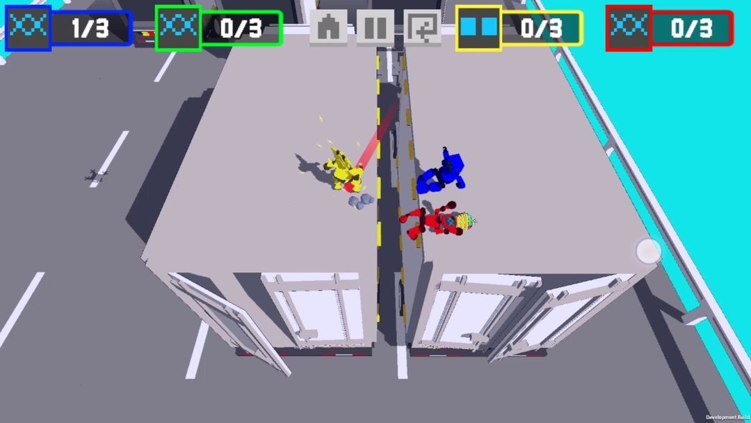 Screenshot of Robot Battle 1-4 player offline mutliplayer game