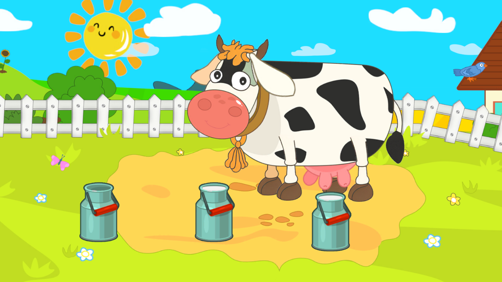 어린이를 위한  - 동물 돌보기와 수확 게임 스크린 샷