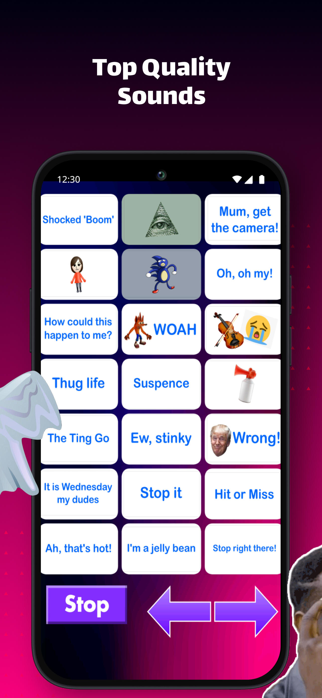 Meme Soundboard Game Screenshot