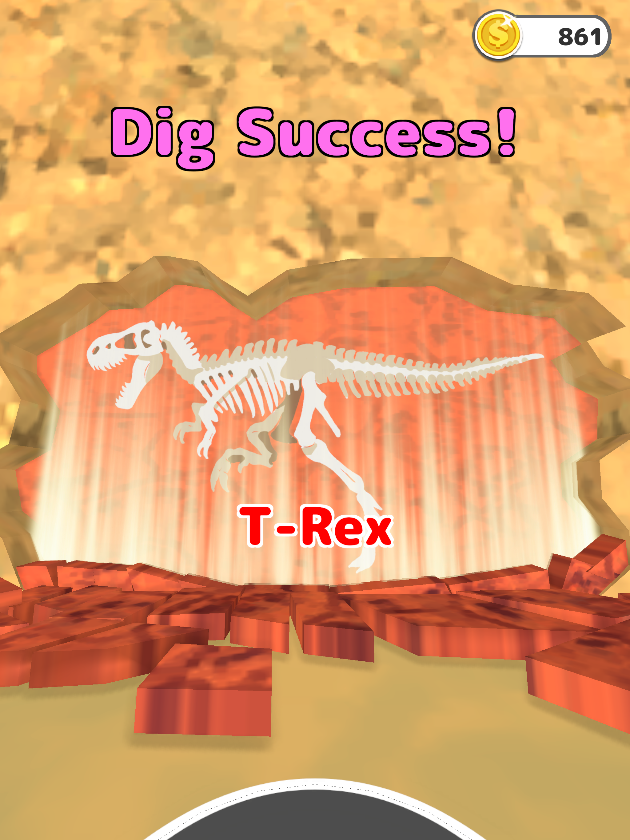 Digging Dino 게임 스크린 샷