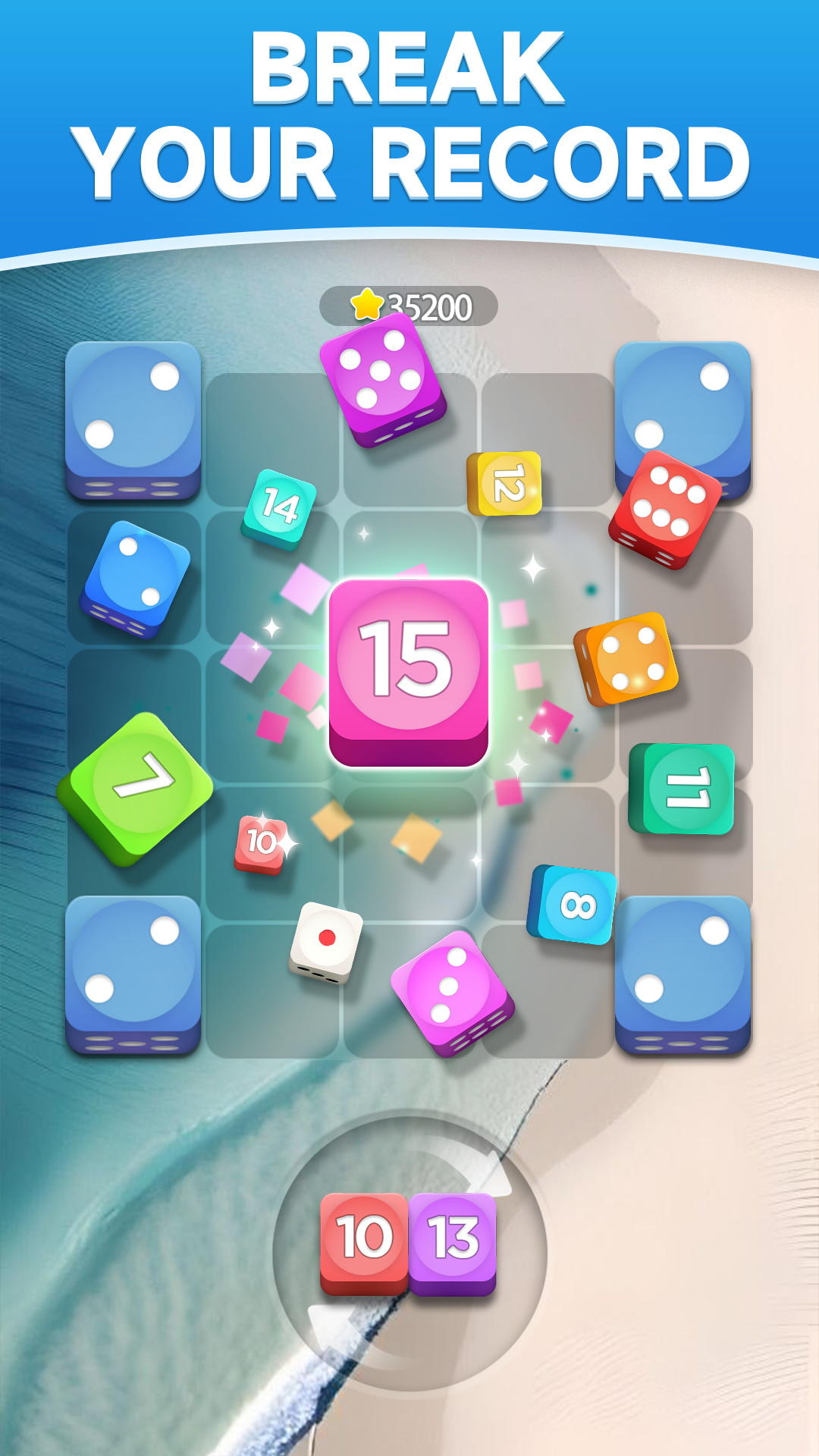 Dice Puzzle - Merge puzzle Game Screenshot