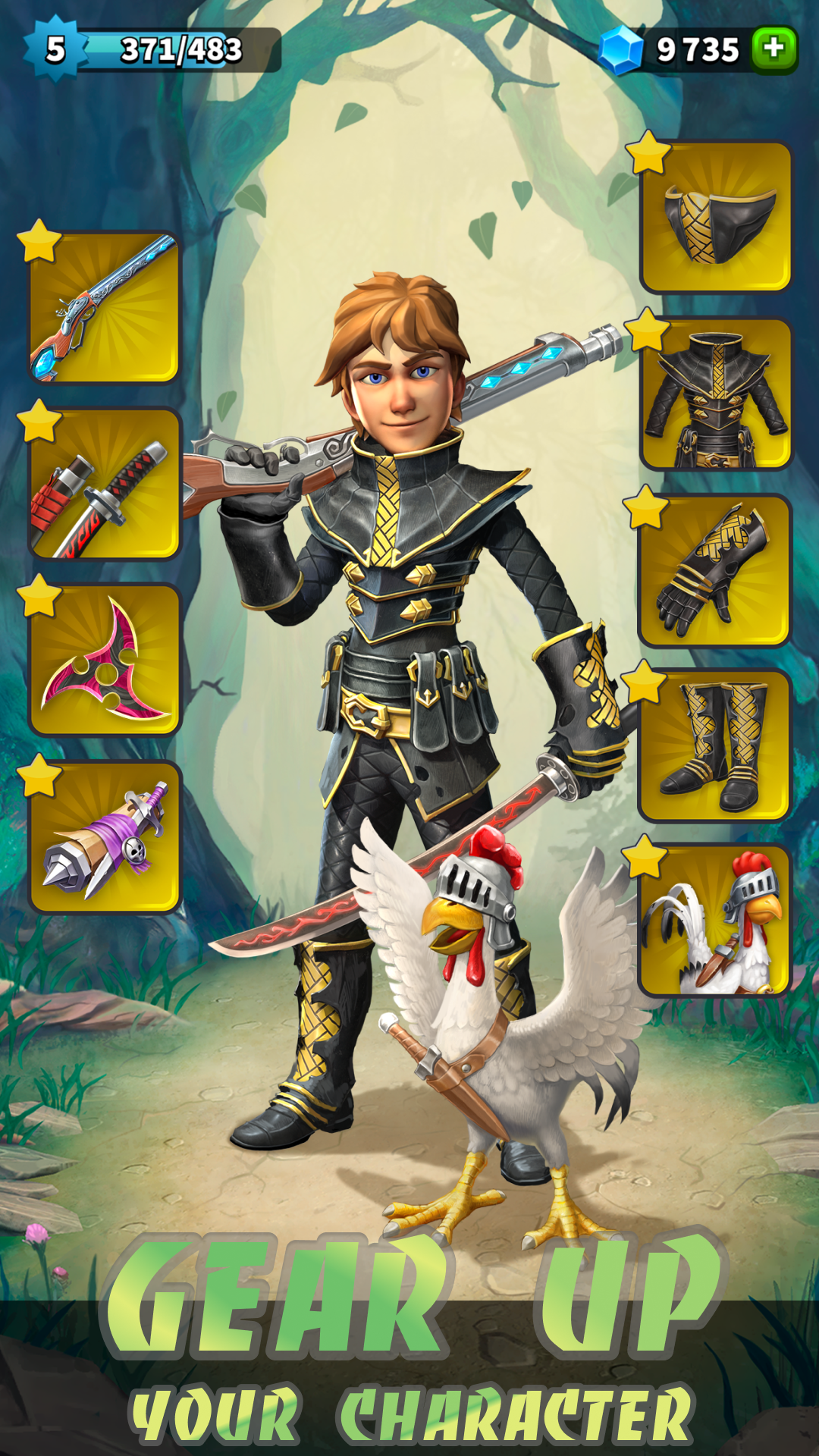 Heroics Epic Legend of Archero screenshot game