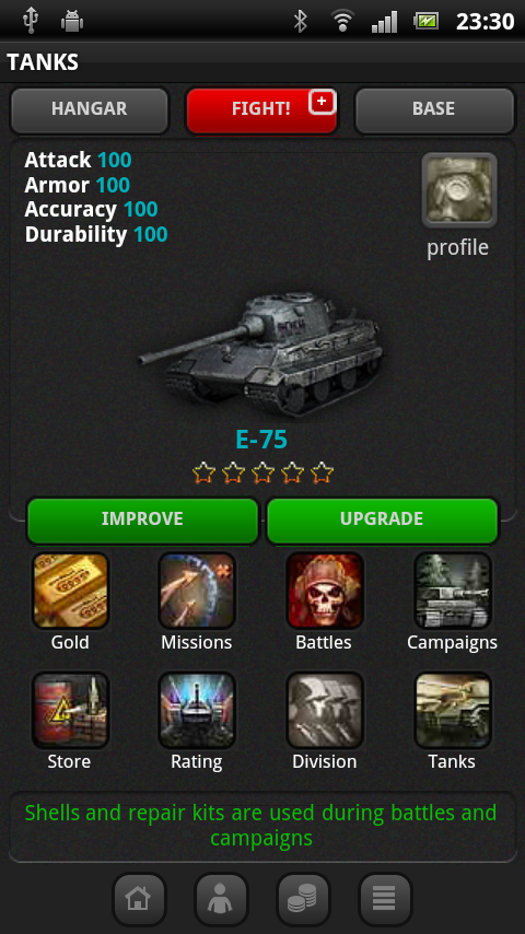 TANKS ภาพหน้าจอเกม