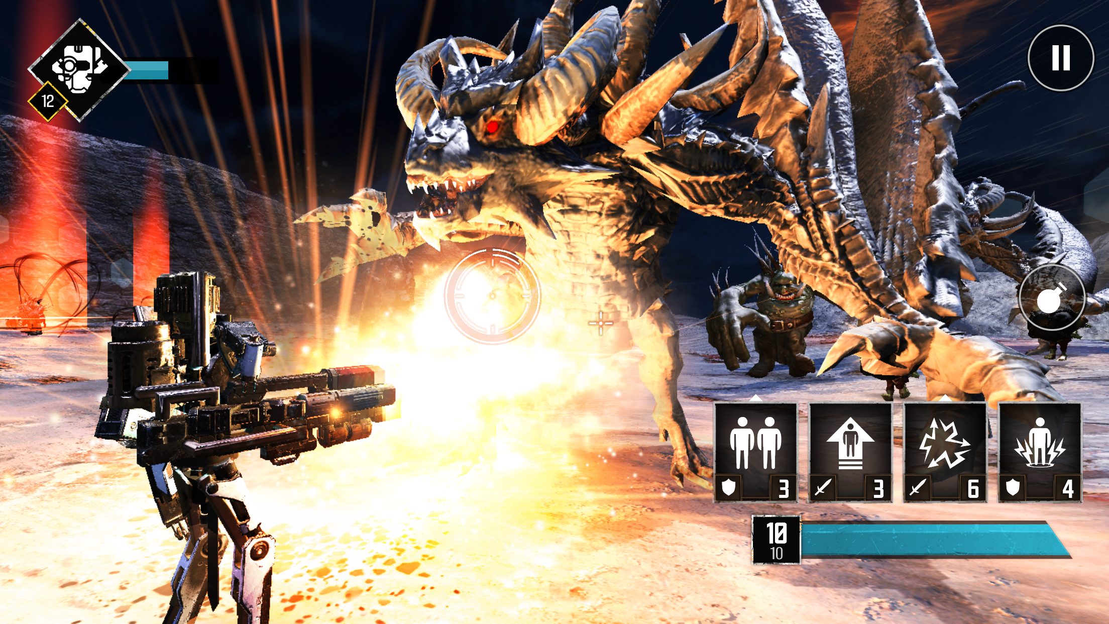 Magic vs. Metal Game Screenshot