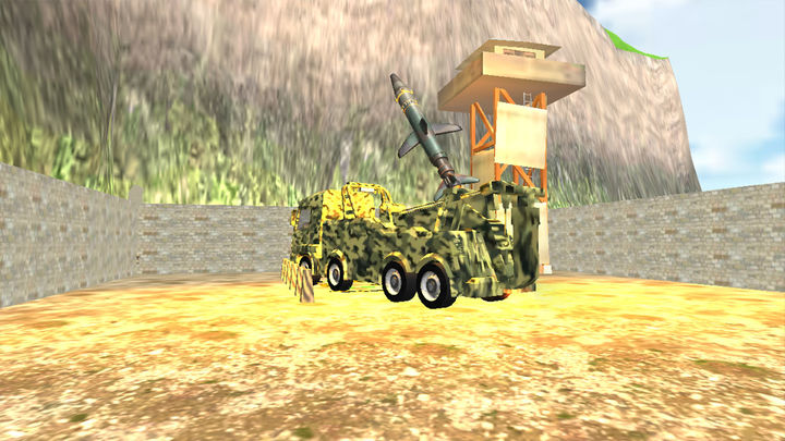 Screenshot 1 of Heavy Missile Transport Simulation 1.0