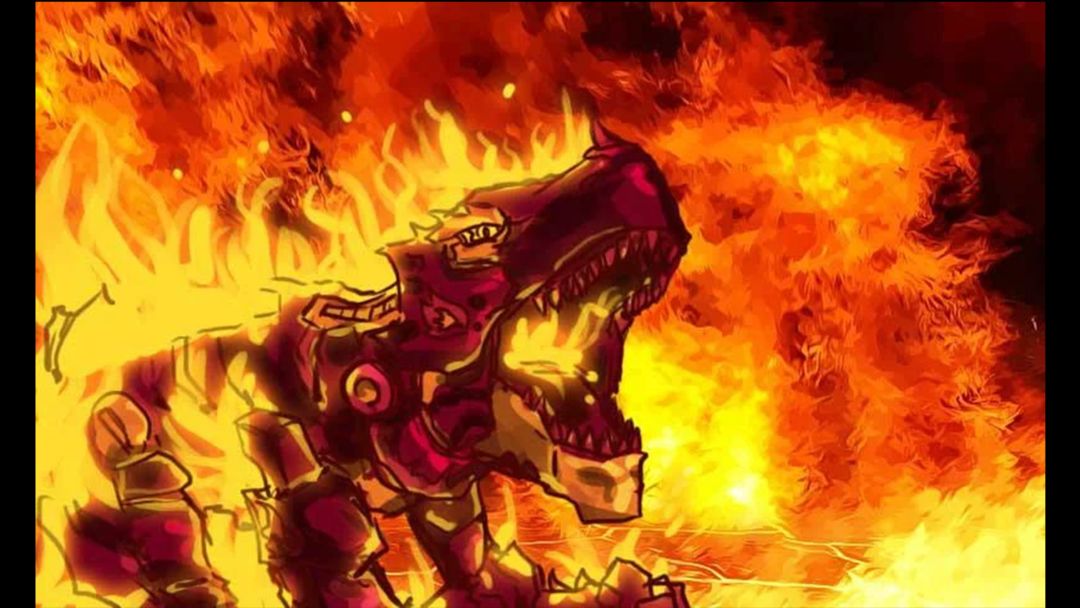 Fire Tyrannosaurus - Dino Robot遊戲截圖