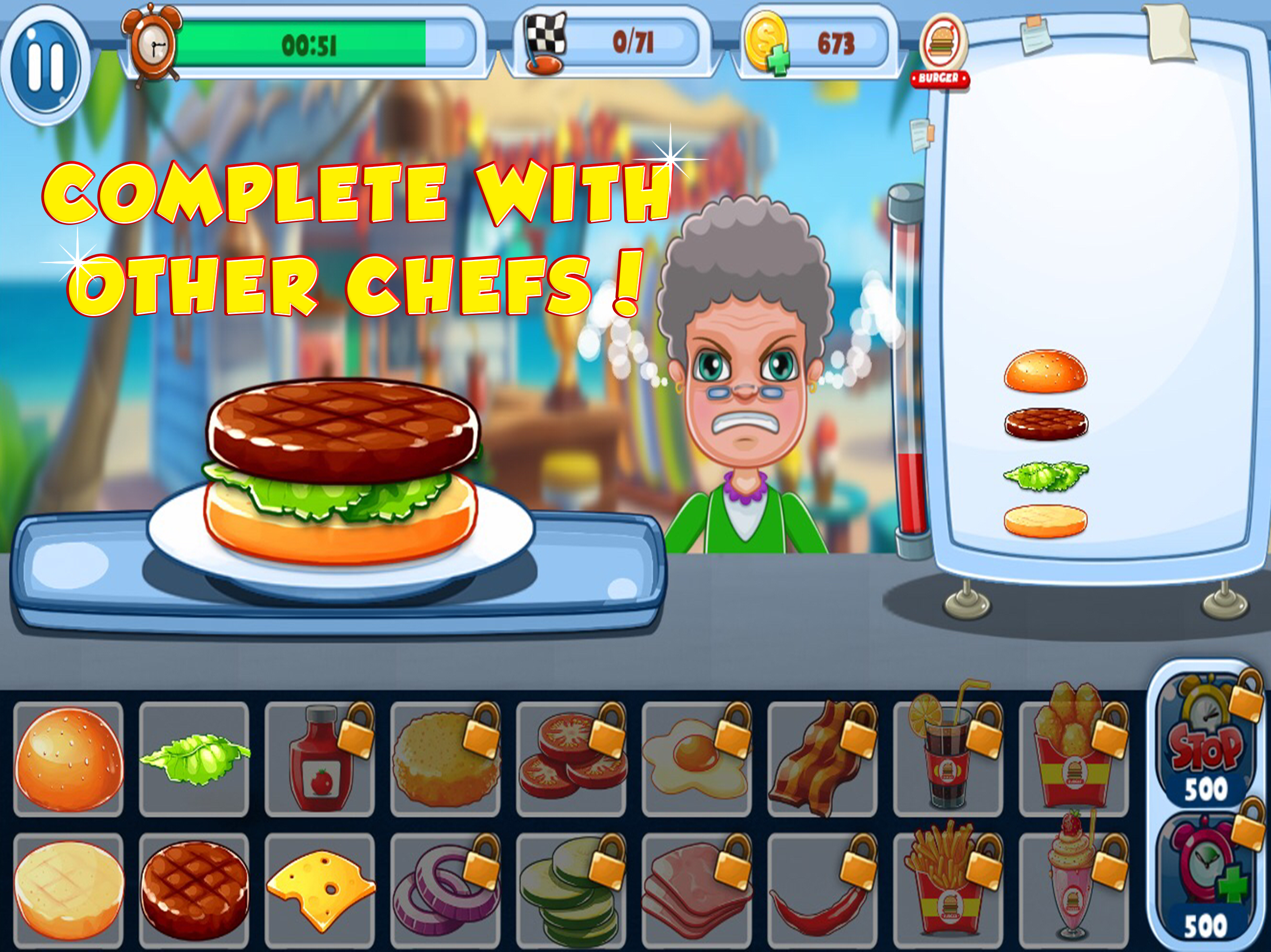 Burger Shop Мои кулинарные игры Мобильная версия андроид iOS апк скачать  бесплатно-TapTap