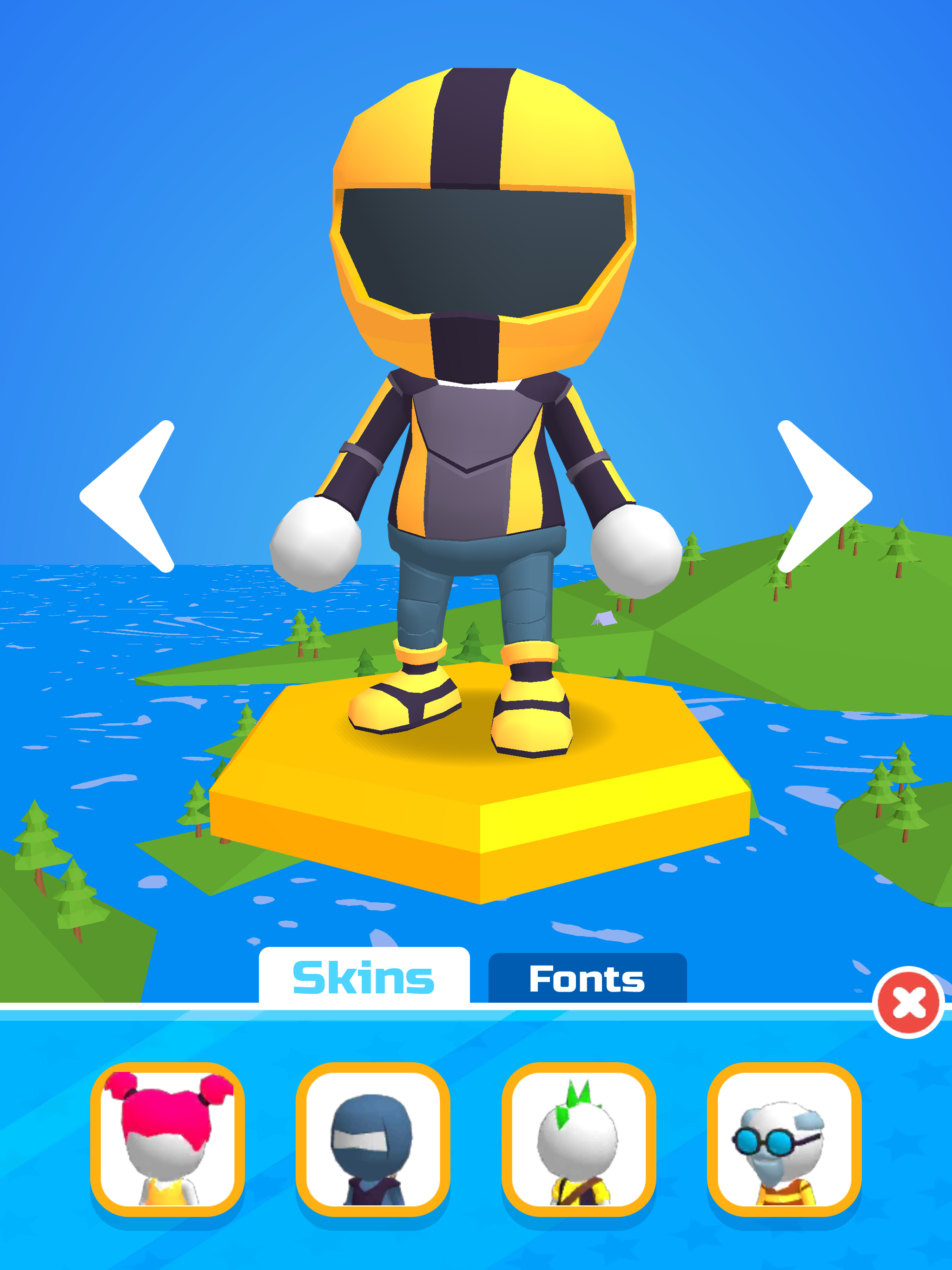 Do Not Fall .io Game Screenshot
