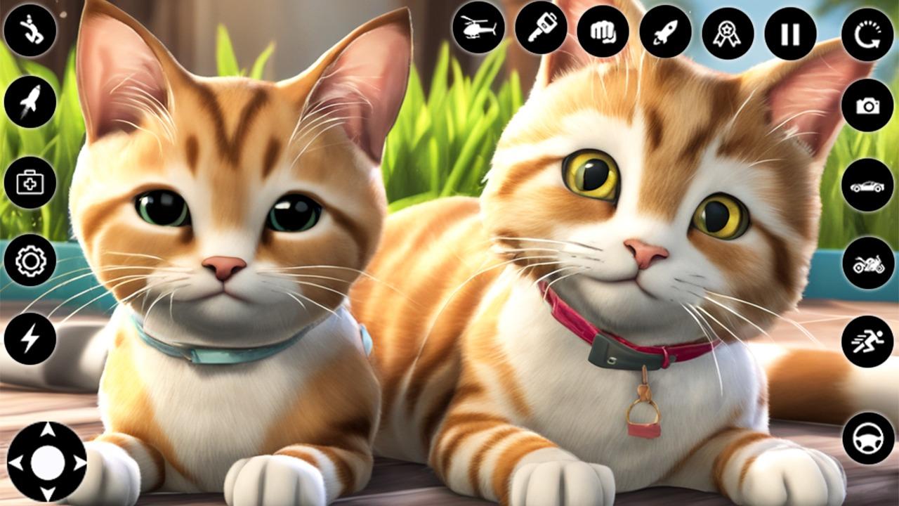 simulador de gato gatinho fofo versão móvel andróide iOS apk