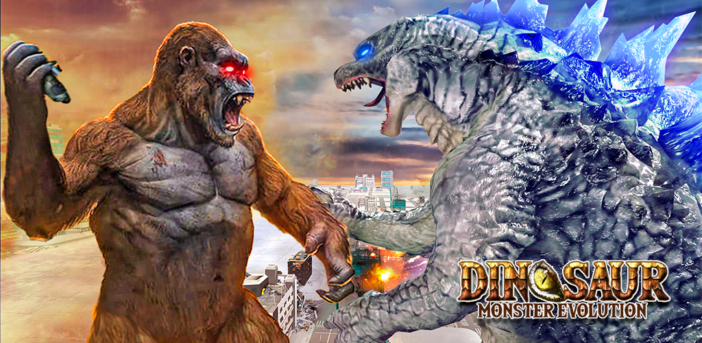 Banner of モンスター 恐竜 進化： キング コング ゲーム 2021年 1.0.12