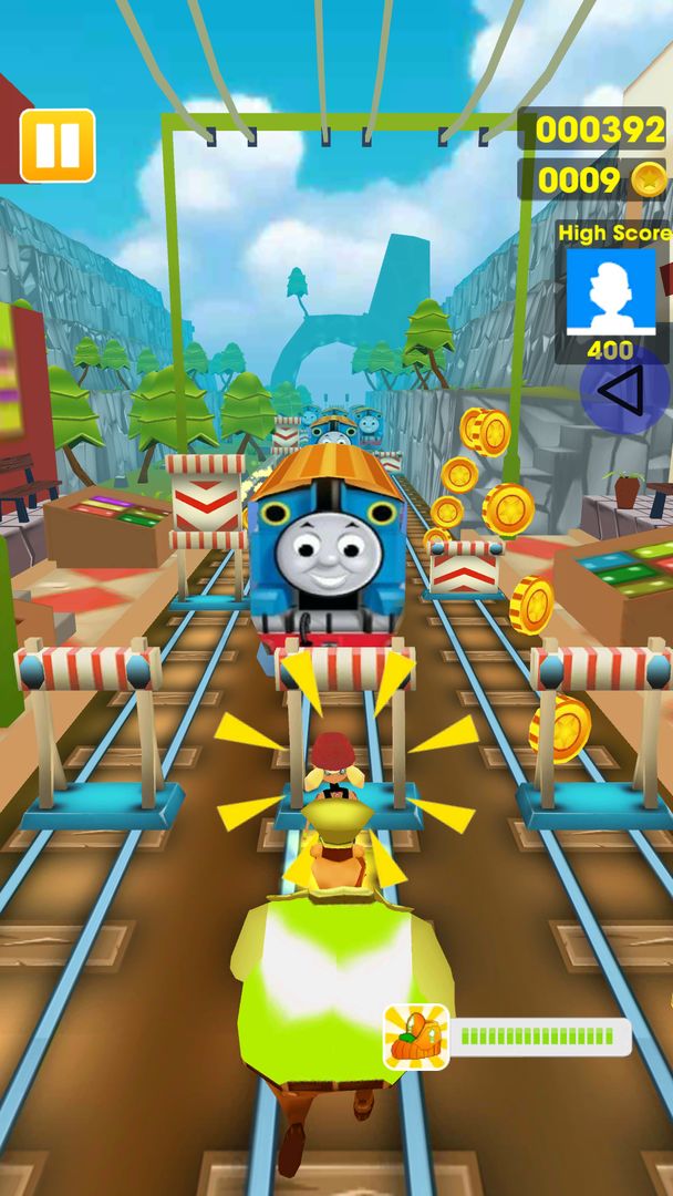 Train Subway Surfers Run 게임 스크린 샷