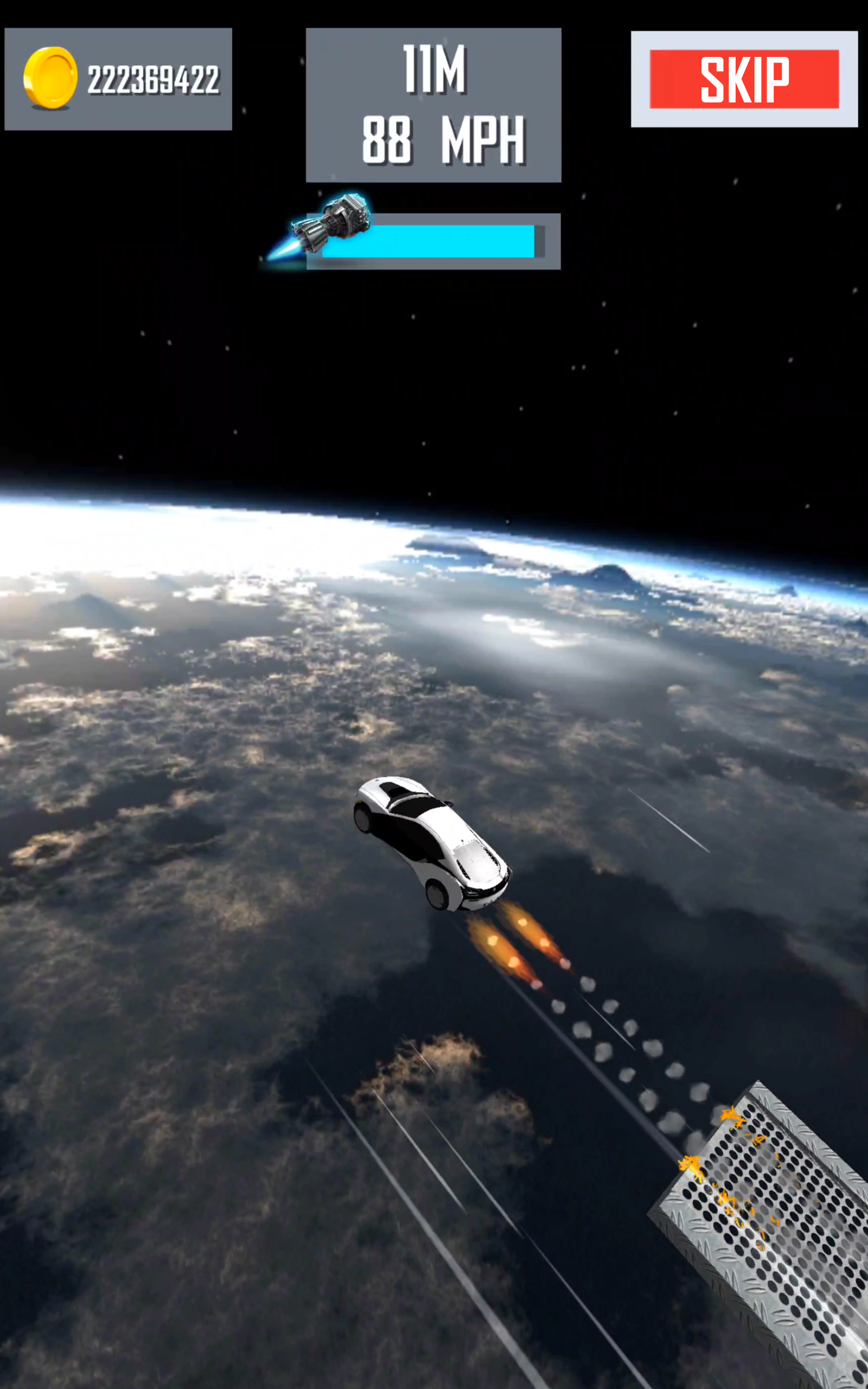 Captura de Tela do Jogo Mega Ramp Car Jumping