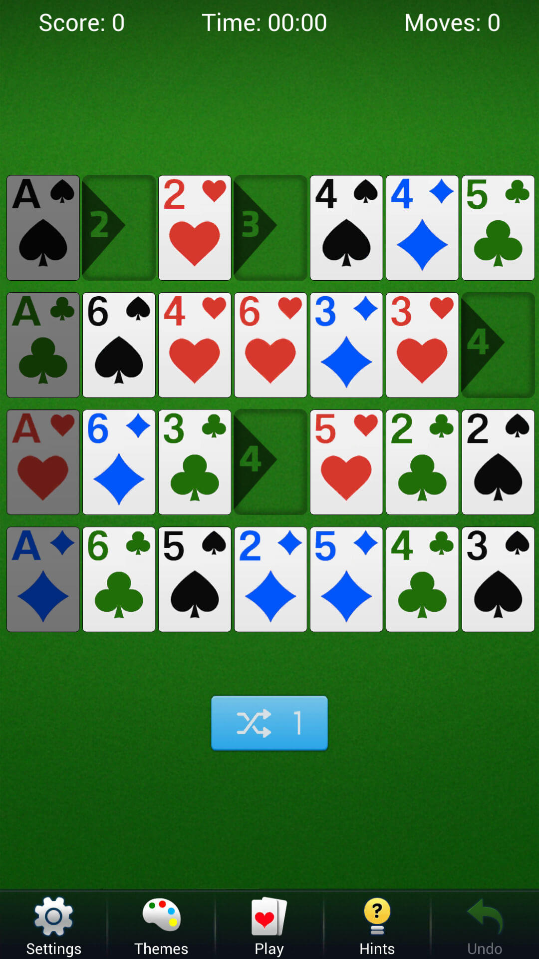 Cuplikan Layar Game Addiction Solitaire: Card Game