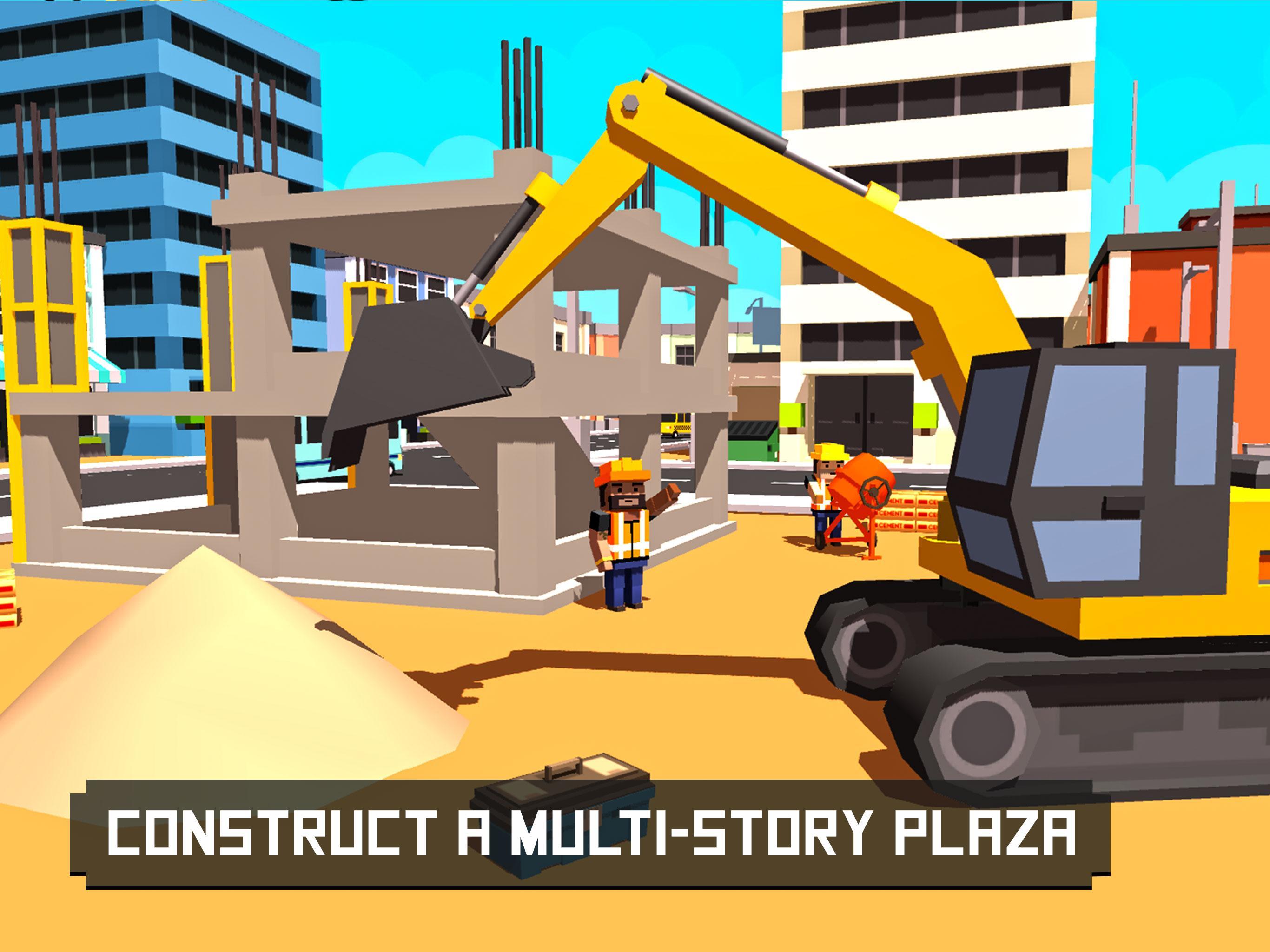 City builder 17 Parking Plaza Game Screenshot